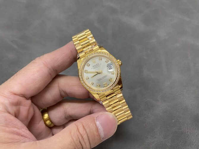 Rolex Datejust 179138 Silver Diamond Dial 26MM Lady Replica Watch