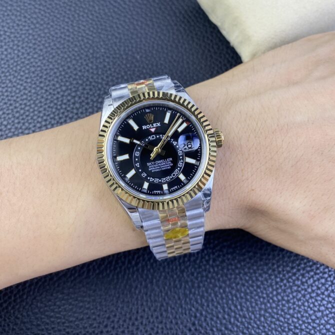 Rolex Sky Dweller 42 Oystersteel and Yellow Gold M336933 0004 Men's Watch