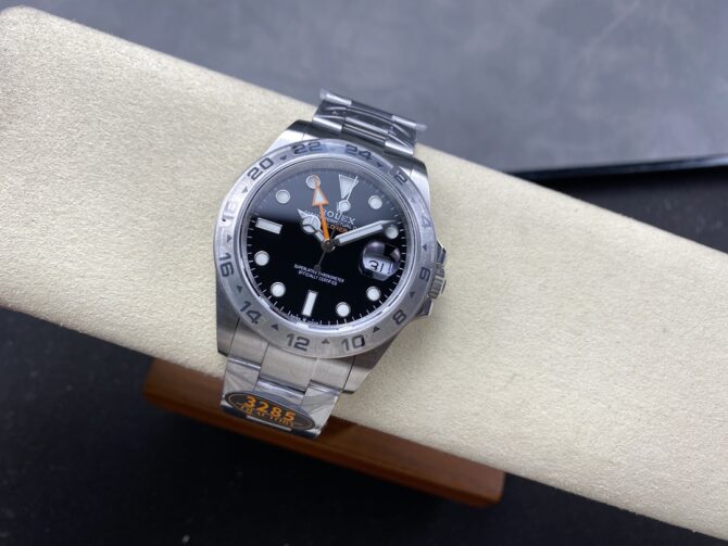 Rolex Explorer II m226570 0002 Stainless Steel Black Dial 42MM Mens Replica Watch
