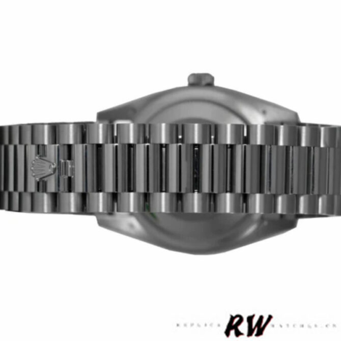 Replica Rolex Day-Date 128239 White Gold Mother of Pearl Dial 36MM Unisex Watch
