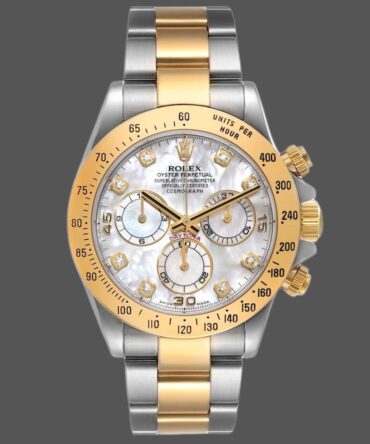 Rolex Cosmograph Daytona 116523 Diamond Mother of Pearl Dial 40mm Mens Replica Watch