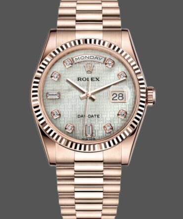 Replica Rolex Day-Date 118235 Mother of Pearl Dial 36mm Unisex Watch