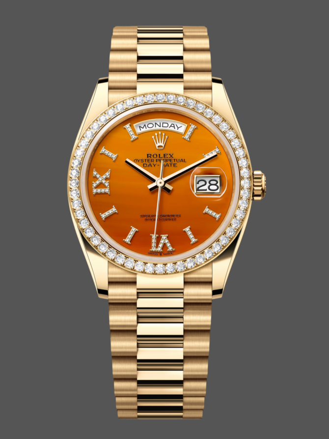 Replica Rolex Day Date 36 President Bracelet 128348RBR 0049 Unisex Watch