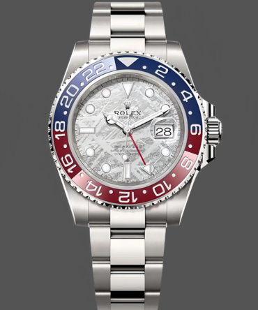 Rolex GMT-Master II 126719 0002 White Gold Meteorite Grey Dial 40mm Mens Replica Watch