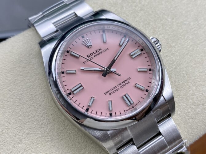 Rolex Oyster Perpetual 36 Oystersteel Pink Dial 126000 0008 Women's Watch