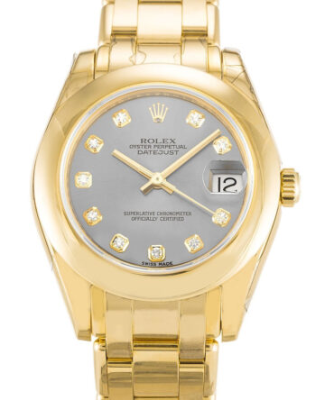 Replica Rolex Pearlmaster 31mm Silver Dial 81208
