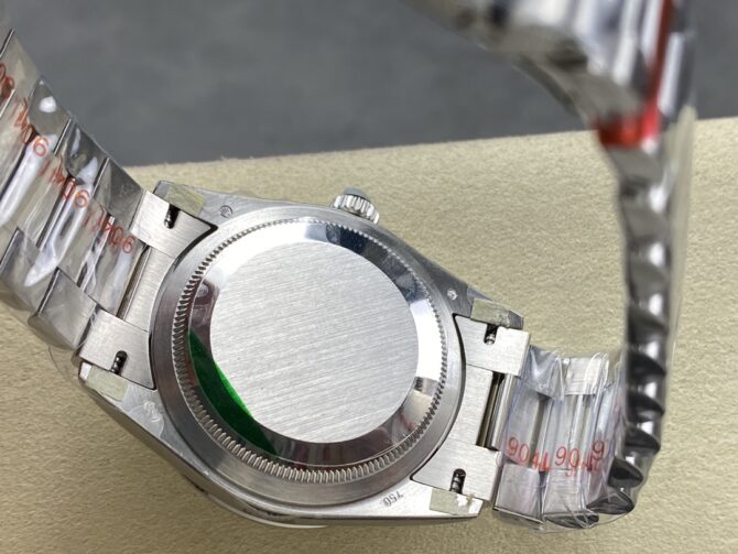 Replica Rolex Day Date 36mm Platinum and Diamonds Bezel 128396tbr 0004