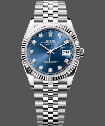 7412544 Blue Diamond Dial 36MM Unisex Replica Watch