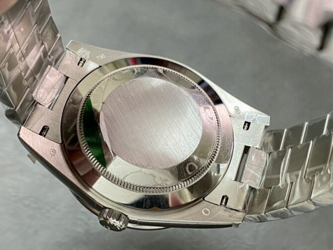 Replica Rolex Day Date Platinum Diamond Paved Dial With Sapphires Diamond Bezel m228396tbr 0021 40mm