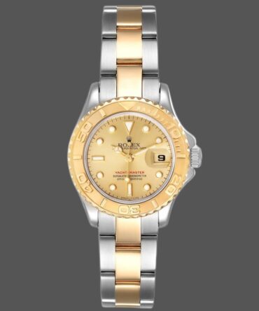 Rolex Yacht-Master 169623 Steel Yellow Gold Champagne Dial 29MM Lady Replica Watch