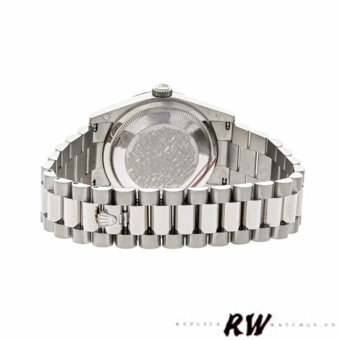 Replica Rolex Day Date 118346 Black Diamonds Dial 36mm Unisex Watch