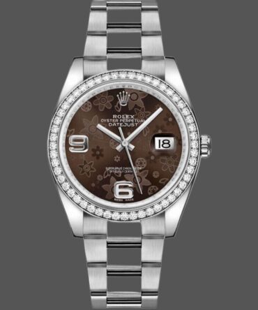 Replica Watch 116244 Bronze Floral Arabic