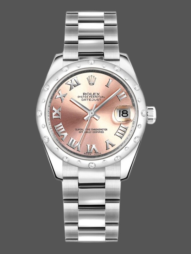 841344 Pink Roman Dial 31MM Lady Replica Watch