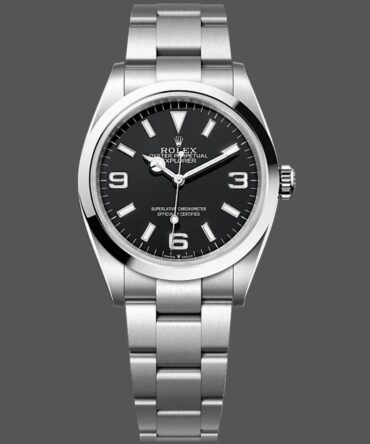 Rolex Explorer 124270 0001 Black Dial Stainless Steel 36MM