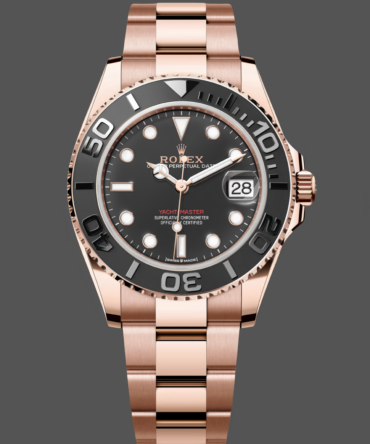 Rolex Yacht Master 37mm Black Dial Oyster Bracelet m268655 Watch