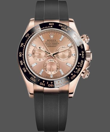 Rolex Cosmograph Daytona 116515LN Everose Gold Pink Dial 40mm Mens Replica Watch