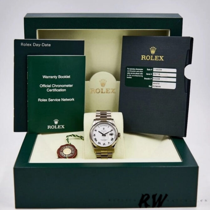 Replica Rolex Day Date 118238 Black Diamond Dial 36mm Mens Watch