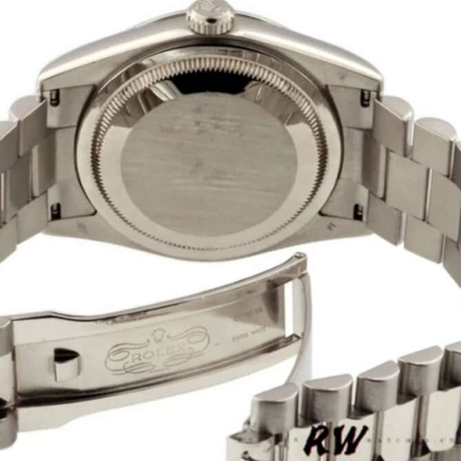 Replica Rolex Day-Date 118209 Black dial 36mm Unisex Watch