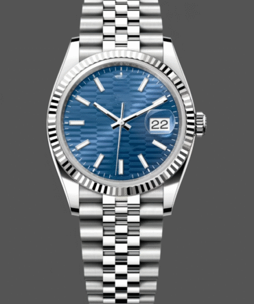 Replica Watch 26334 Blue Index Jubilee Men's Watch