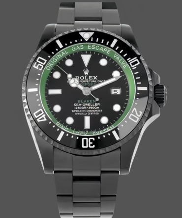 Rolex Sea Dweller Deepsea Mens Blaken Custom Edition 44mm