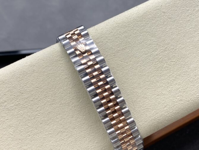 Rolex Datejust 31mm Stainless Steel and Rose Gold 278381RBR 0024 Rose Diamond Jubilee