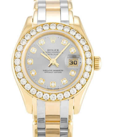 Replica Rolex Pearlmaster 29mm Champagne Dial 80298