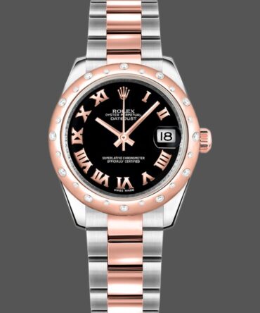 741341 Black Roman Numerals Dial 31MM Lady Replica Watch