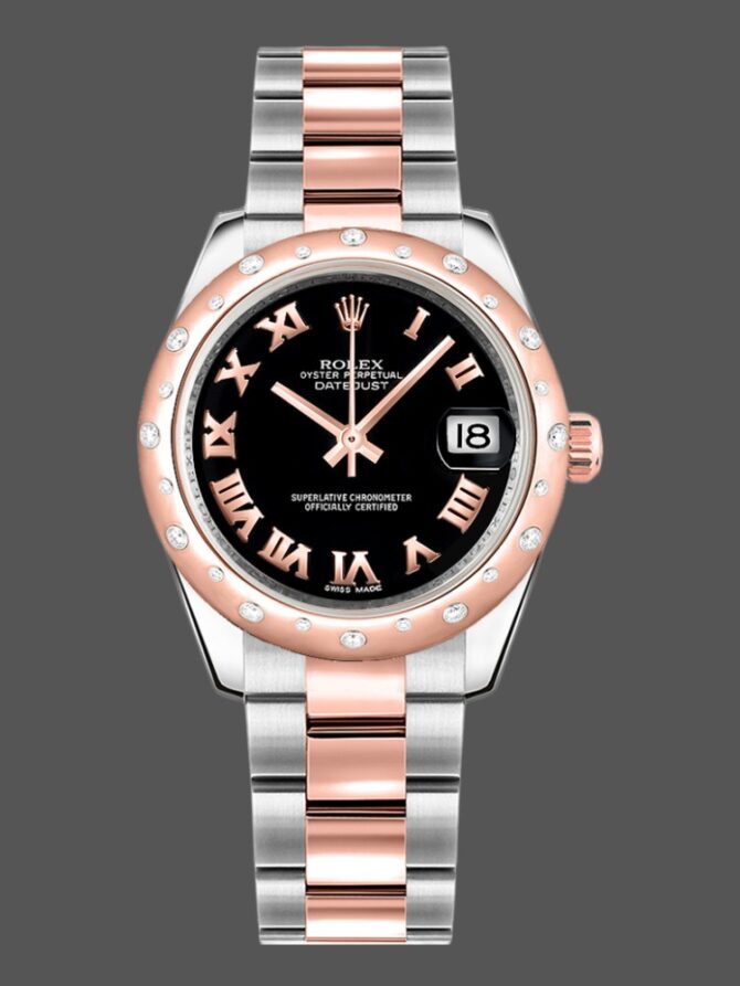 741341 Black Roman Numerals Dial 31MM Lady Replica Watch