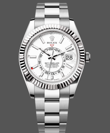 Rolex Sky Dweller 42 Oystersteel White Dial m336934 0003 Men's Watch