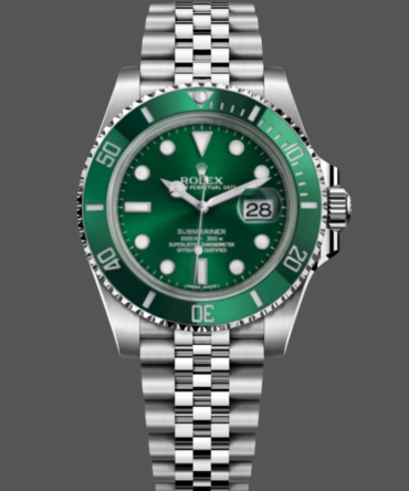 Rolex Submariner 116610LV Jubilee Bracelet 40mm Green Dial Men's Diver