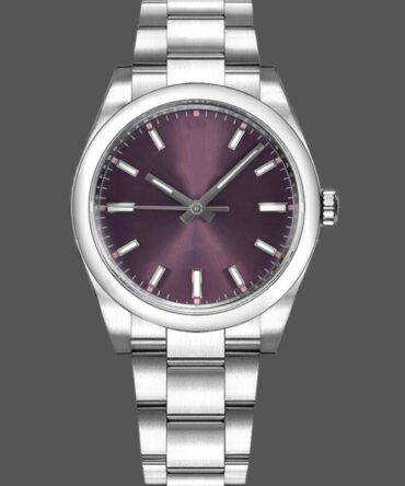 Replica watch 4200-010 Grape Red Index Dial 34mm Unisex