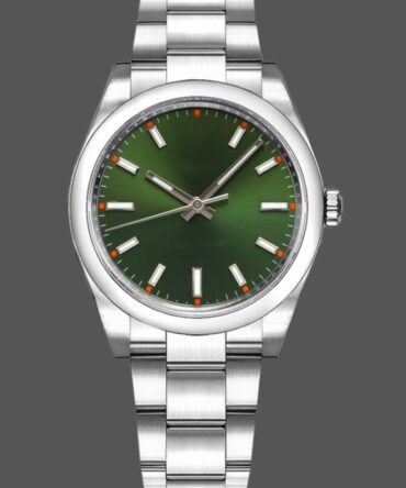 Replica watch 4200-12 Olive Green Index Dial 34mm Unisex