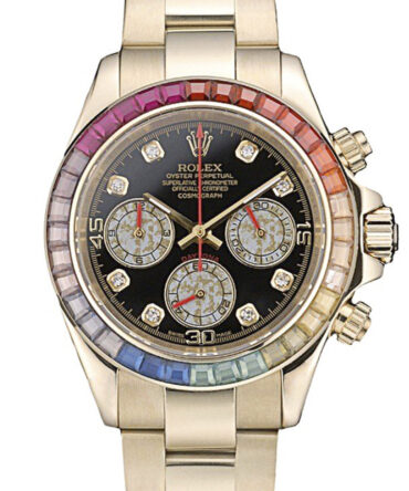 Replica Rolex Daytona 39mm Black Dial 80251
