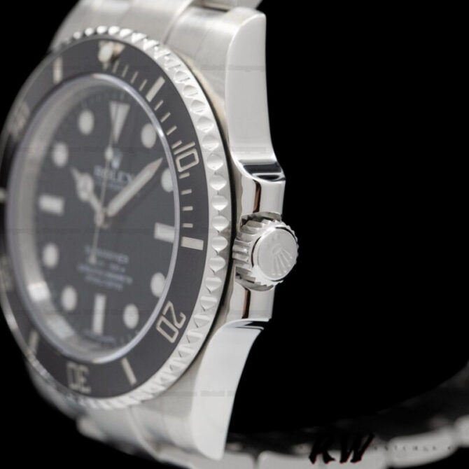 Rolex Submariner 114060 Stainless Steel Black Dial 40mm Mens Replica Watch