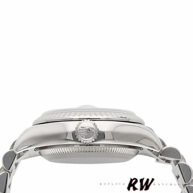 Rolex Datejust 179179 Mother of Pearl Diamond Dial Fluted Bezel 26MM Lady Replica Watch