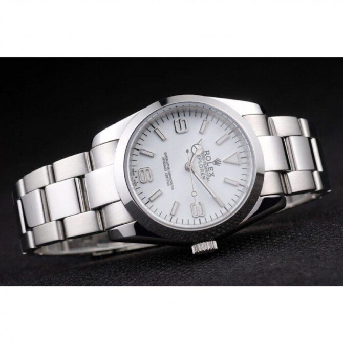 Replica Rolex Explorer 37mm Silver Dial 98086