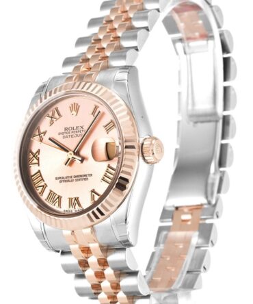 Replica Rolex Datejust Mid-Size 31mm Pink Dial 178271