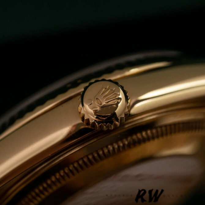 Replica Rolex Day-Date 118238 Roman Numeral Pyramid Ivory Dial 36mm Unisex Watch