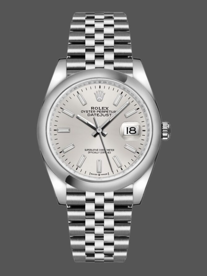 871200 Silver Dial Stainless Steel 36MM Unisex Replica Watch