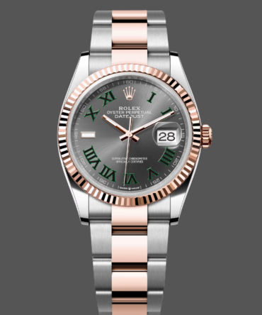 Rolex Datejust 126231 0030 Slate Dial 36mm Oyster Bracelet Watch