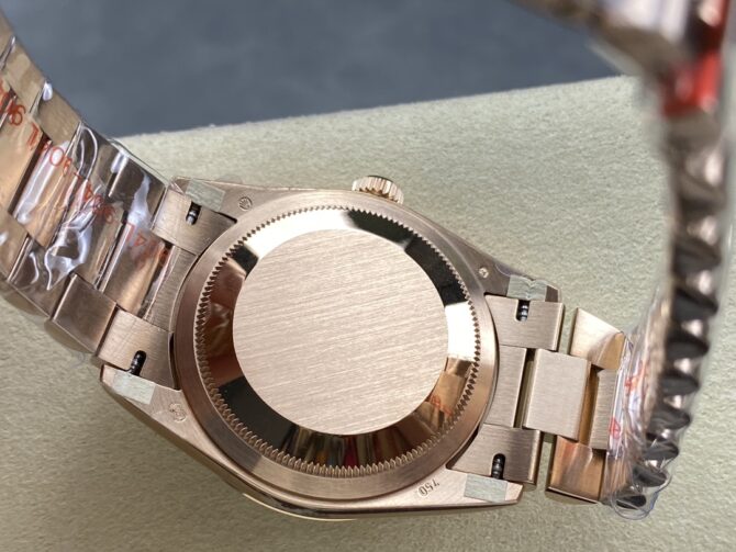 Replica Rolex Day-Date 128239 Blue Ombre Diamond Dial 36MM Unisex Watch