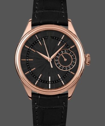 Replica Watch 50515-01 Rose Gold Black Index Dial 39mm Mens