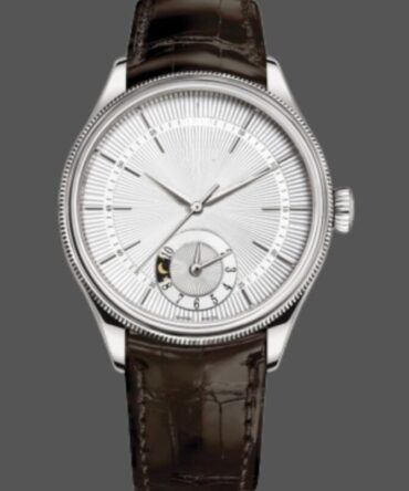 Replica Watch 50529-03 Silver Dial Brown Strap 39mm Mens