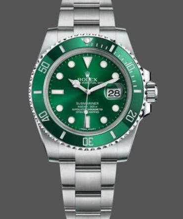Rolex Submariner Date 116610LV Stainless Steel Oyster 40MM Green Dial Mens Replica Watch
