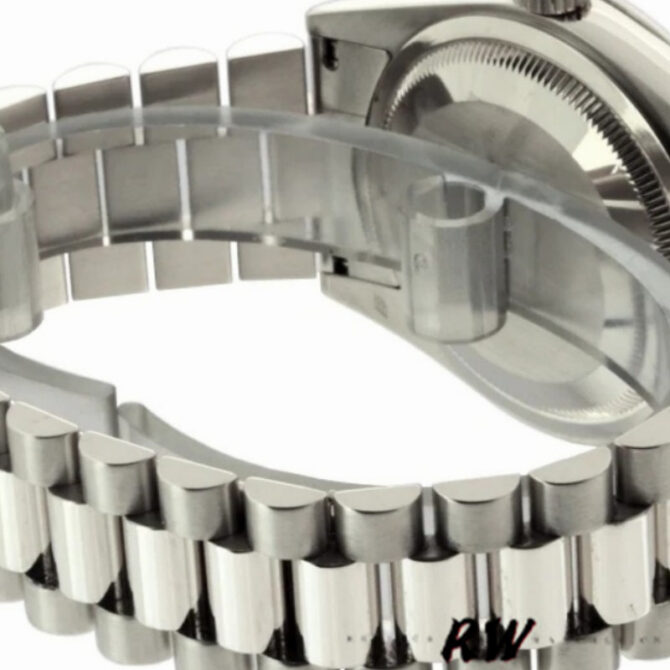 Replica Rolex Day-Date 118209 Black dial 36mm Unisex Watch