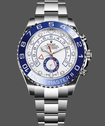 Rolex Yacht-Master II 116680 White Square Dial 44mm Mens Replica Watch
