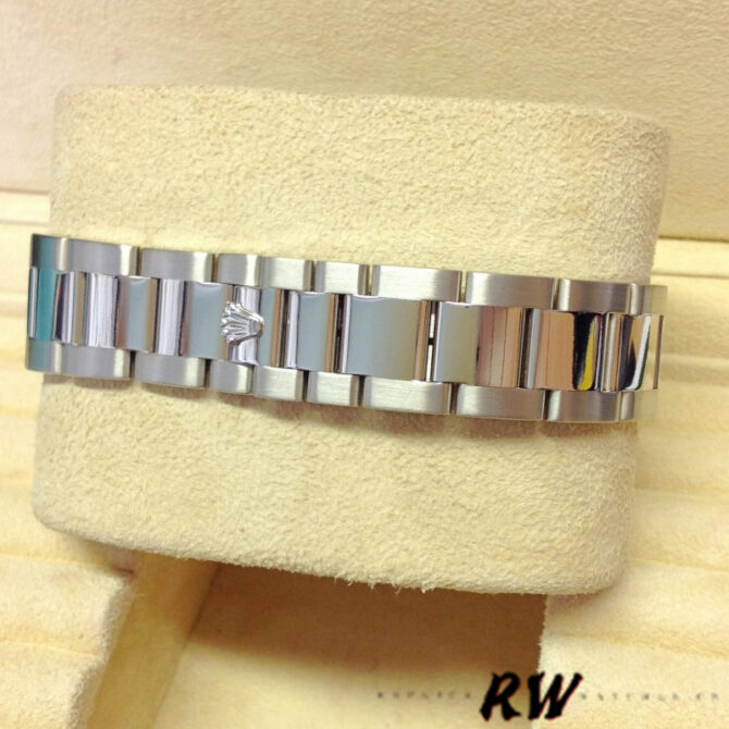 Replica Rolex Day-Date 118209 Silver Diamond Dial Automatic 36mm Unisex Watch
