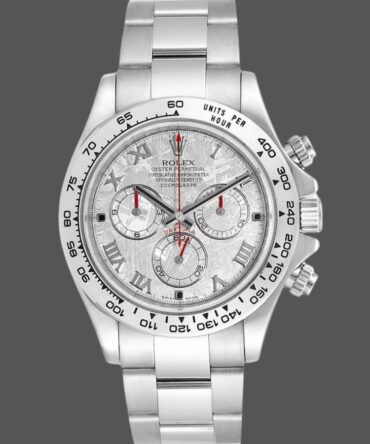 Rolex Cosmograph Daytona 116509 Meteorite Grey Roman Dial 40MM Mens Replica Watch