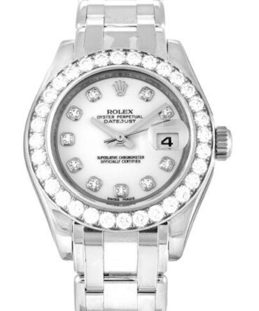 Replica Rolex Pearlmaster 29mm White Dial 80299