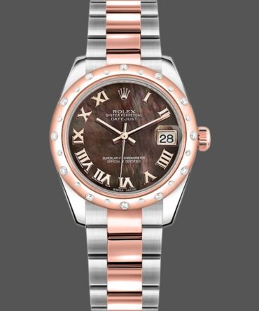 554112451 Black Mother of Pearl Dial 31MM Lady Replica Watch